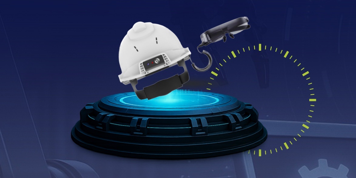 Smart safety helmet, visor & vest