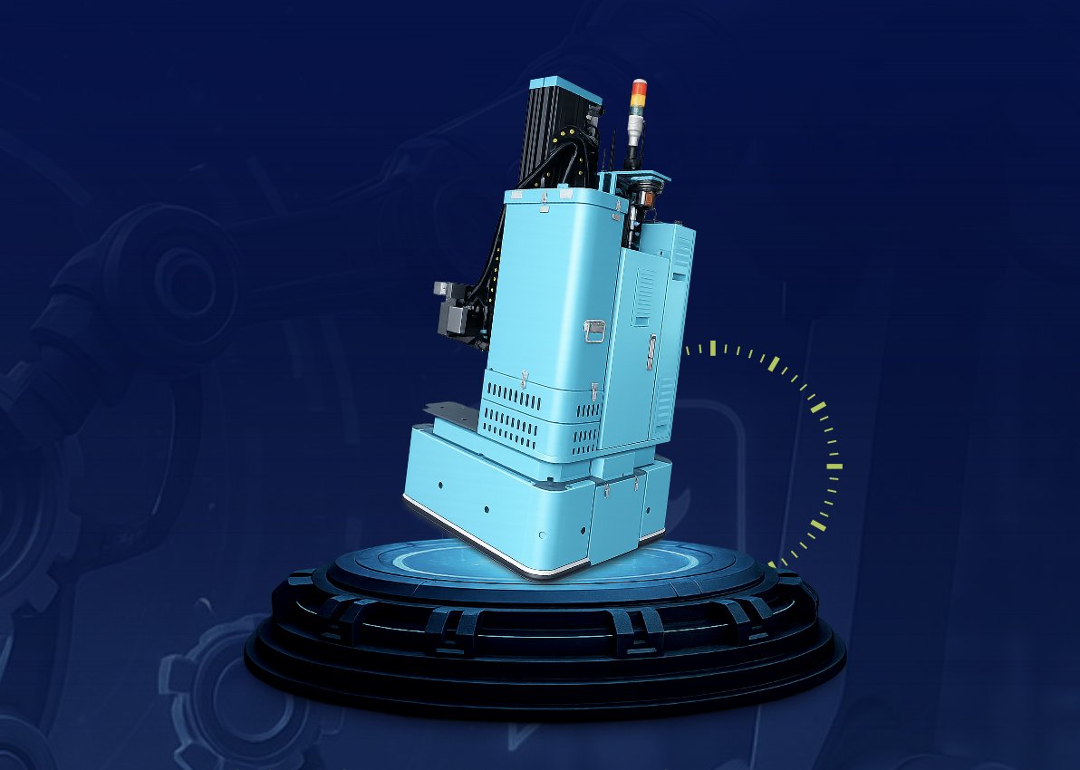 Concrete interior wall grinding robot